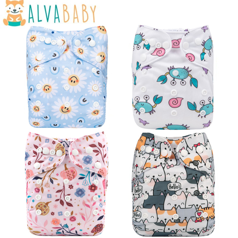 Alvabababy ผ้าอ้อมผ้าอ้อมซักได - Pampers Diaper Premium Care บทวิจารณ์และราคา