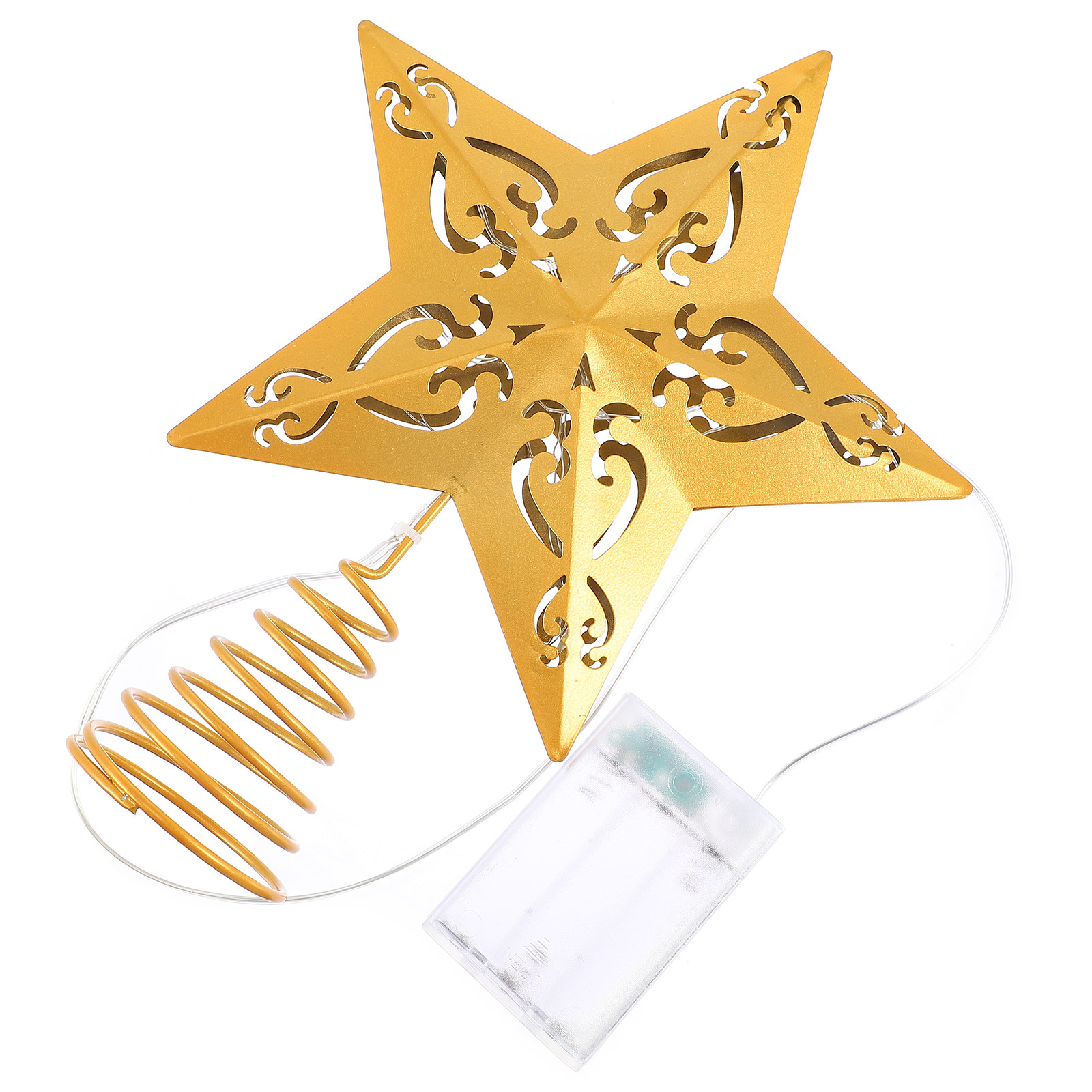 ดาวประดับยอดต้นคริสต์มาสเคลือบ - Star Tree Topper บทวิจารณ์และราคา