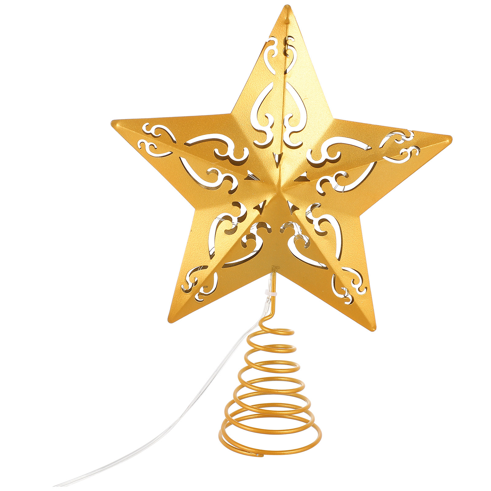 ดาวประดับยอดต้นคริสต์มาสเคลือบ - Star Tree Topper บทวิจารณ์และราคา