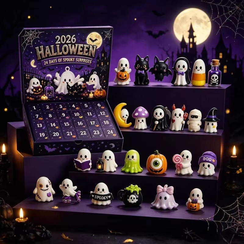 ปฏิทินนับถอยหลังวันฮาโลวีนแบบใ - Advent Calendar Gift บทวิจารณ์และราคา