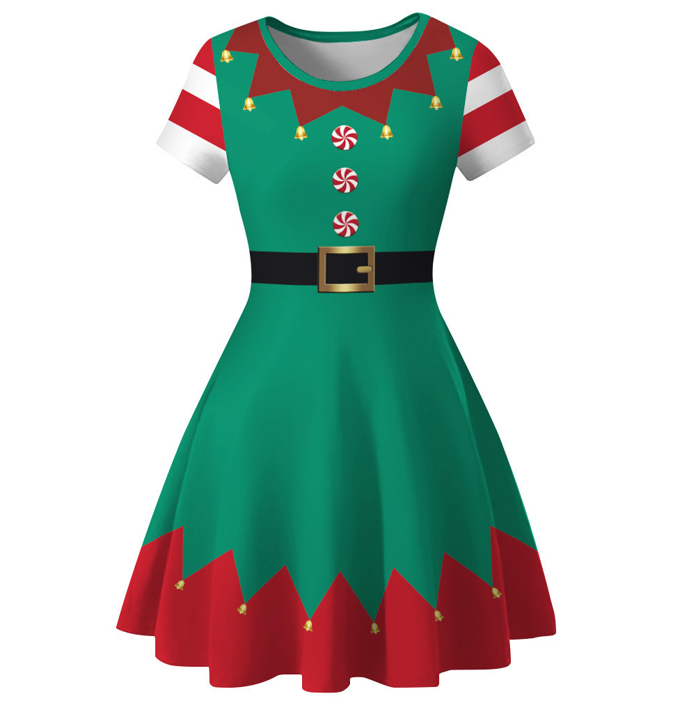 ชุดแฟนซีสำหรับงานปาร์ตี้คริสต์ - Elf Costume Christmas บทวิจารณ์และราคา