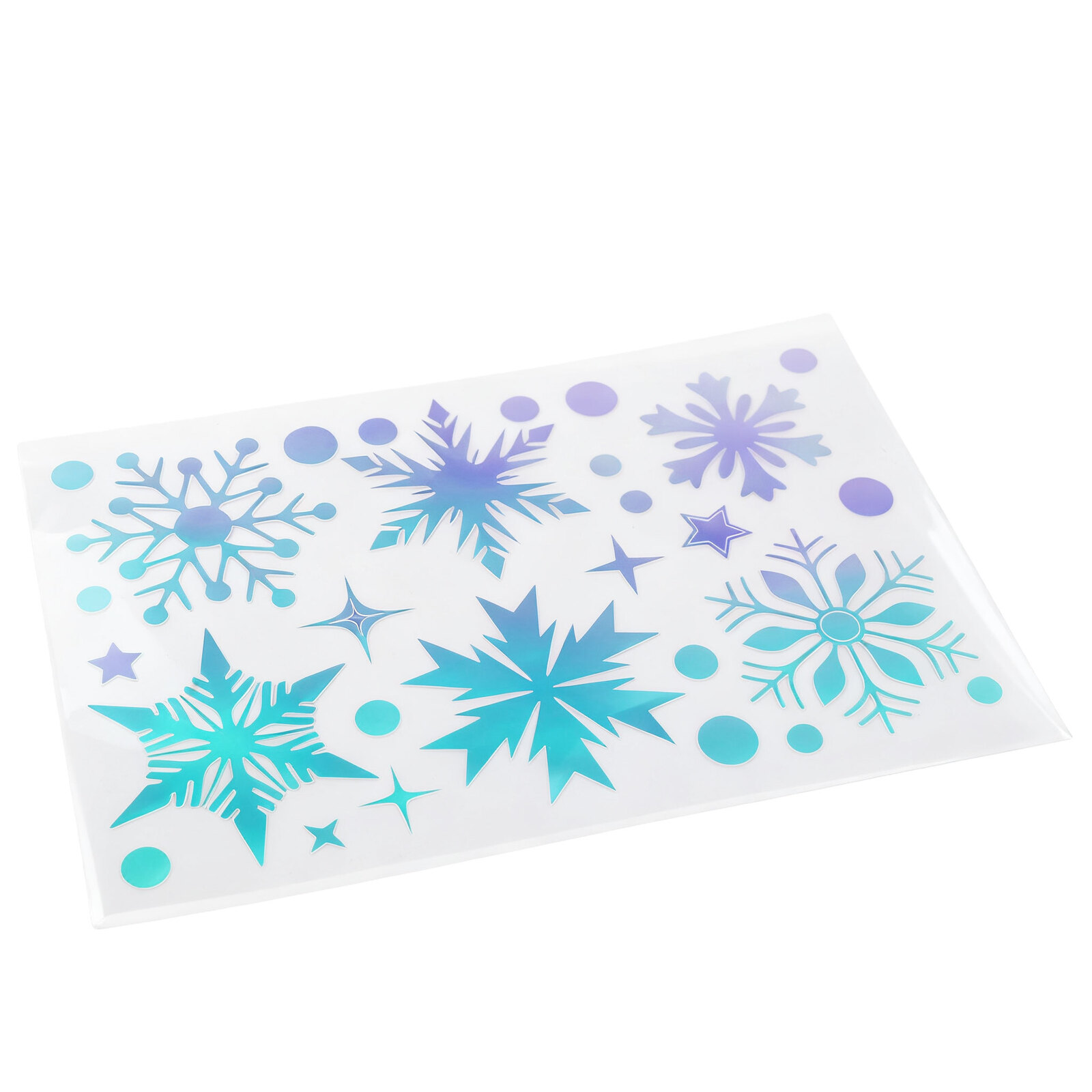 สติกเกอร์ติดหน้าต่างลายเกล็ดหิ - Snowflake Window Decal บทวิจารณ์และราคา