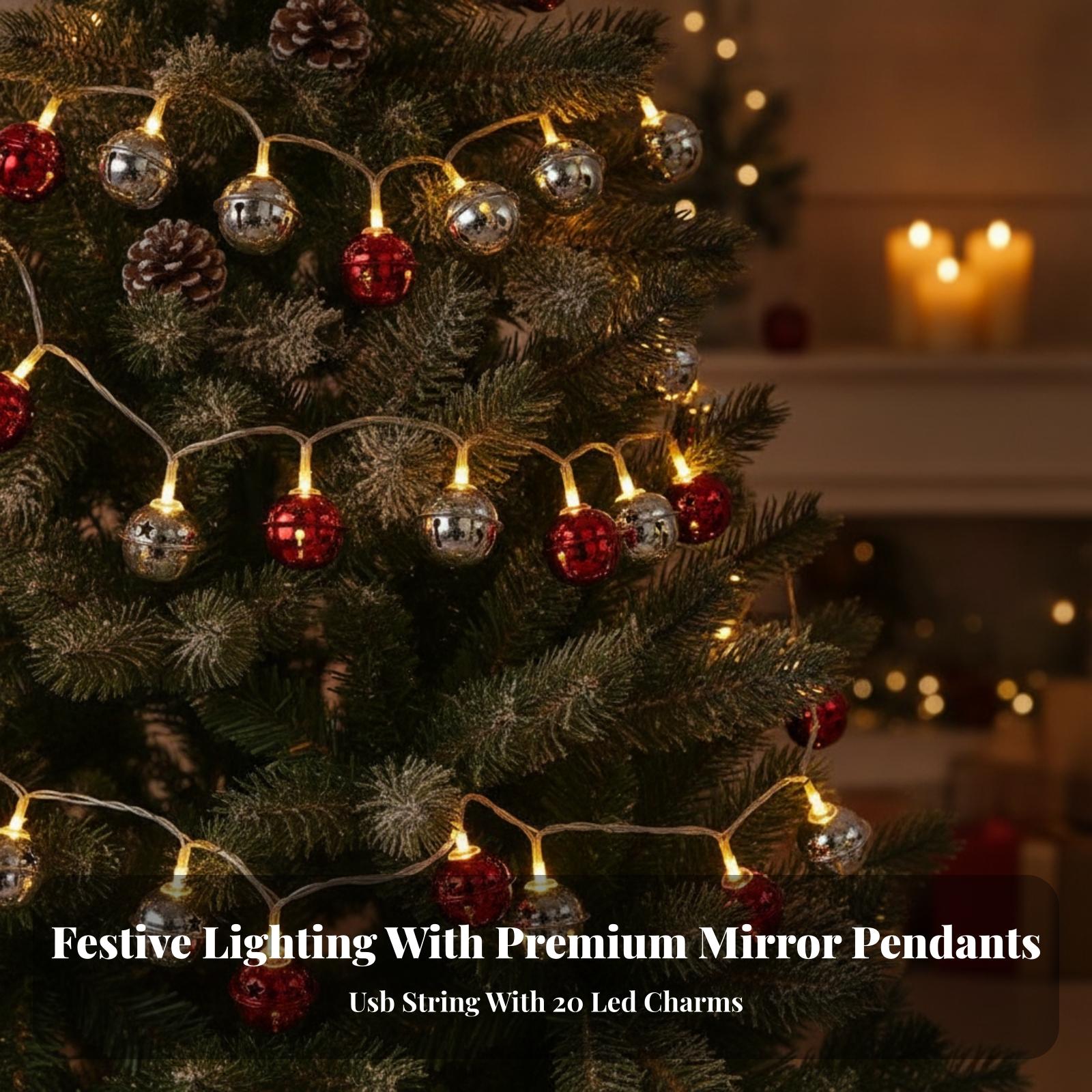 ไฟประดับสายระฆังคริสต์มาสแบบ U - Led Fairy String Lights บทวิจารณ์และราคา