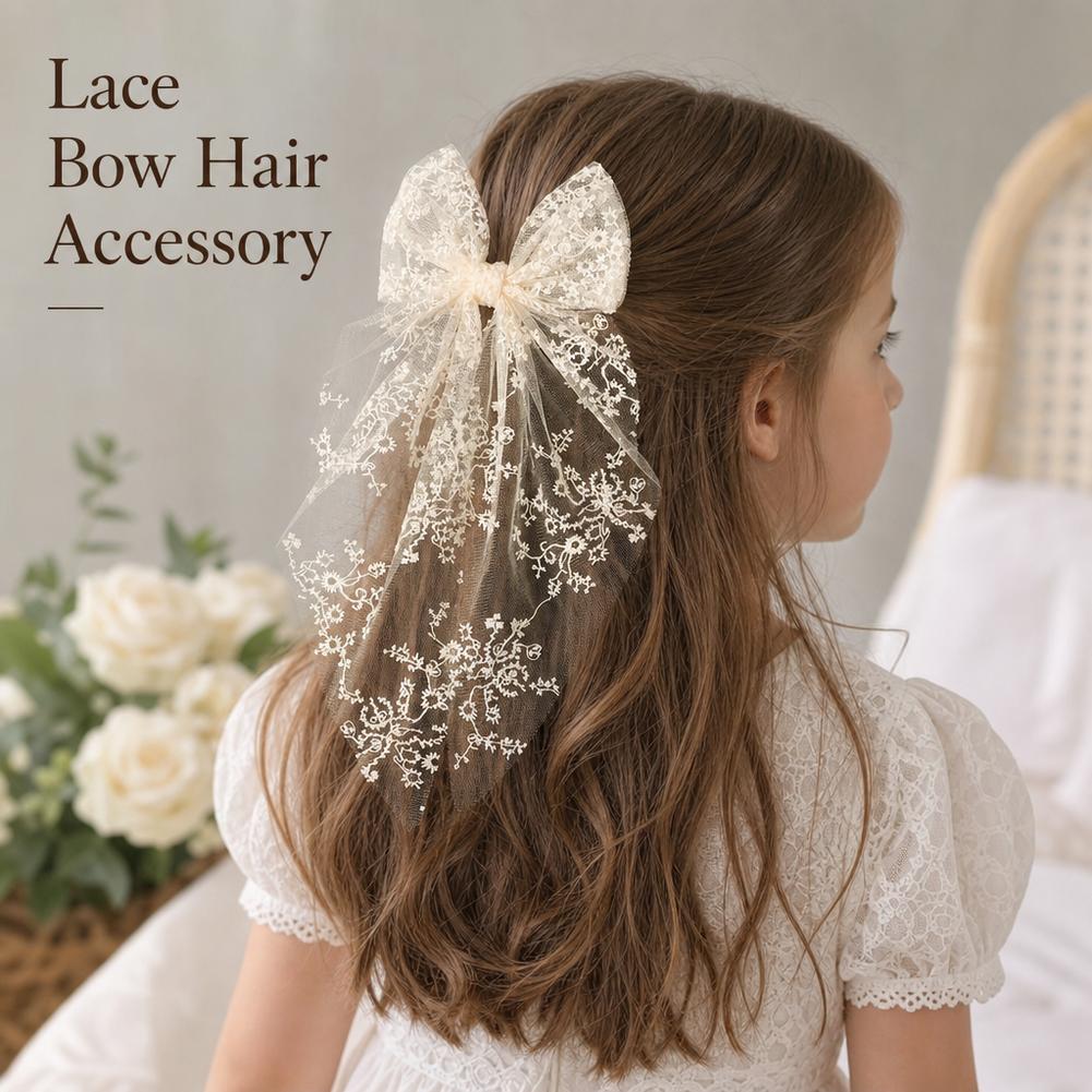 กิ๊บติดผมริบบิ้นโบว์ลูกไม้คาวา - Ribbon Bow Gift บทวิจารณ์และราคา