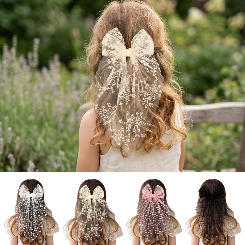 กิ๊บติดผมริบบิ้นโบว์ลูกไม้คาวา - Ribbon Bow Gift บทวิจารณ์และราคา