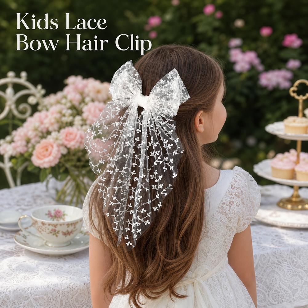 กิ๊บติดผมริบบิ้นโบว์ลูกไม้คาวา - Ribbon Bow Gift บทวิจารณ์และราคา